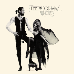 Fleetwood Mac — Rumours vinyl LP album cover, Warner Bros., 1977