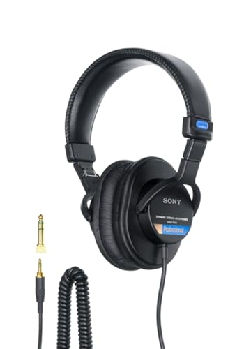 Sony MDR-7506 — headband and yoke detail