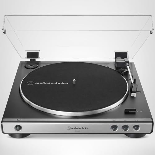 Audio-Technica AT-LP60X — tonearm and cartridge detail