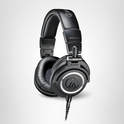 Audio-Technica ATH-M50x — ear cup and driver detail