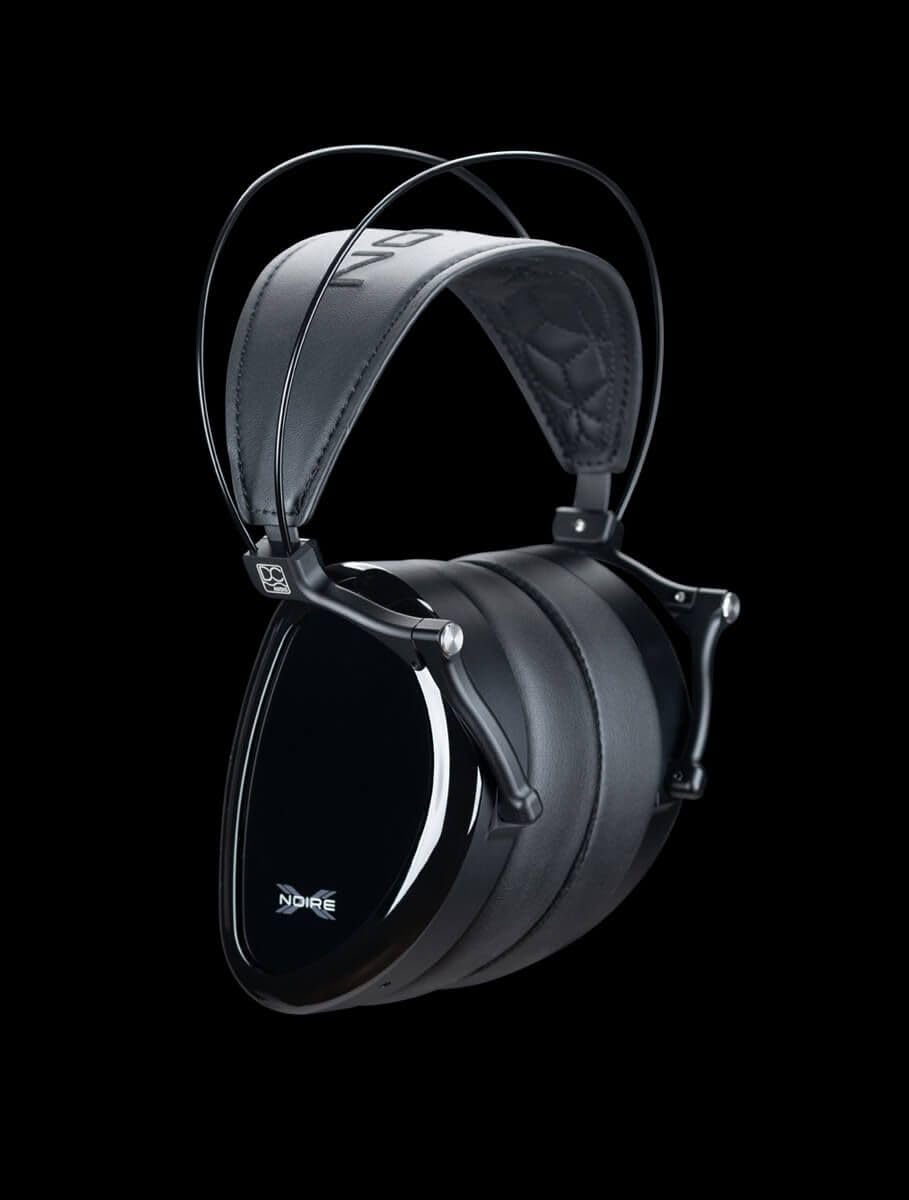 Dan Clark Audio NOIRE X closed — driver and grille detail