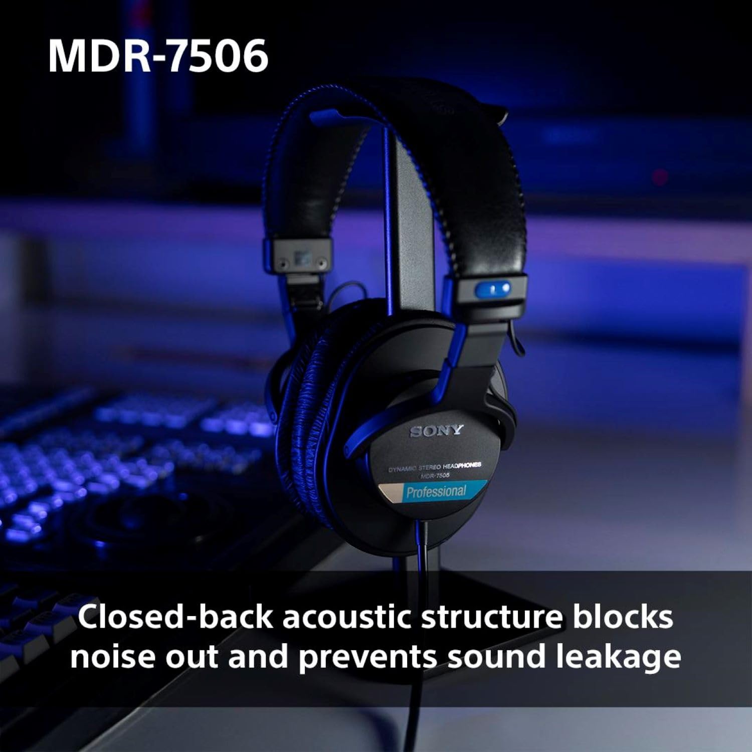 Sony MDR-7506 — alternate angle