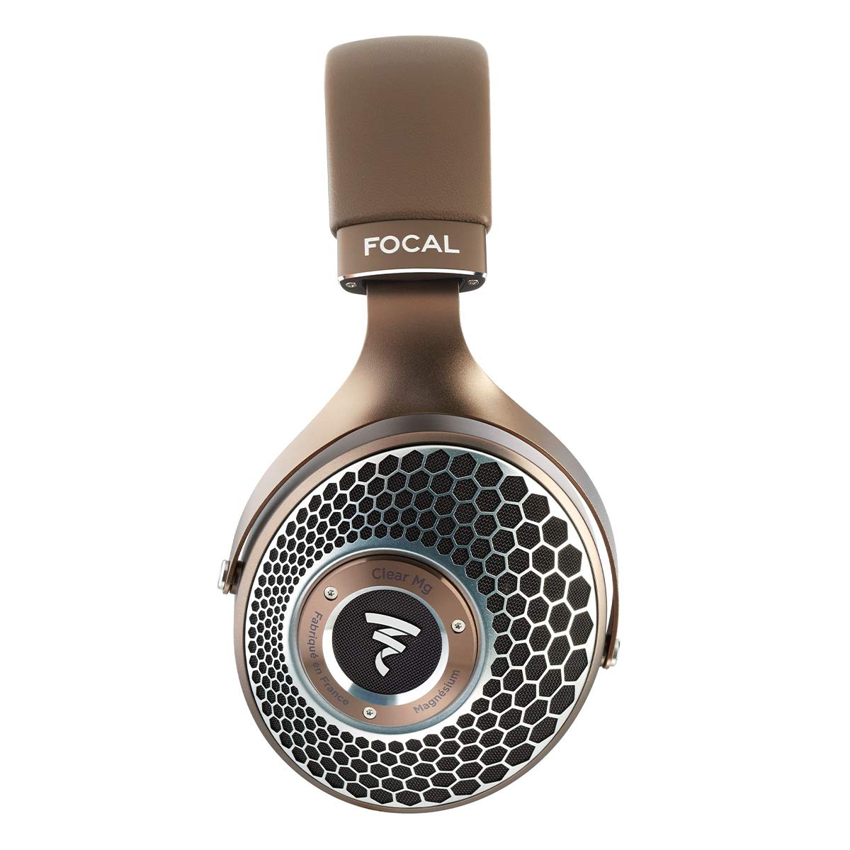 Focal Clear MG — headband and yoke construction