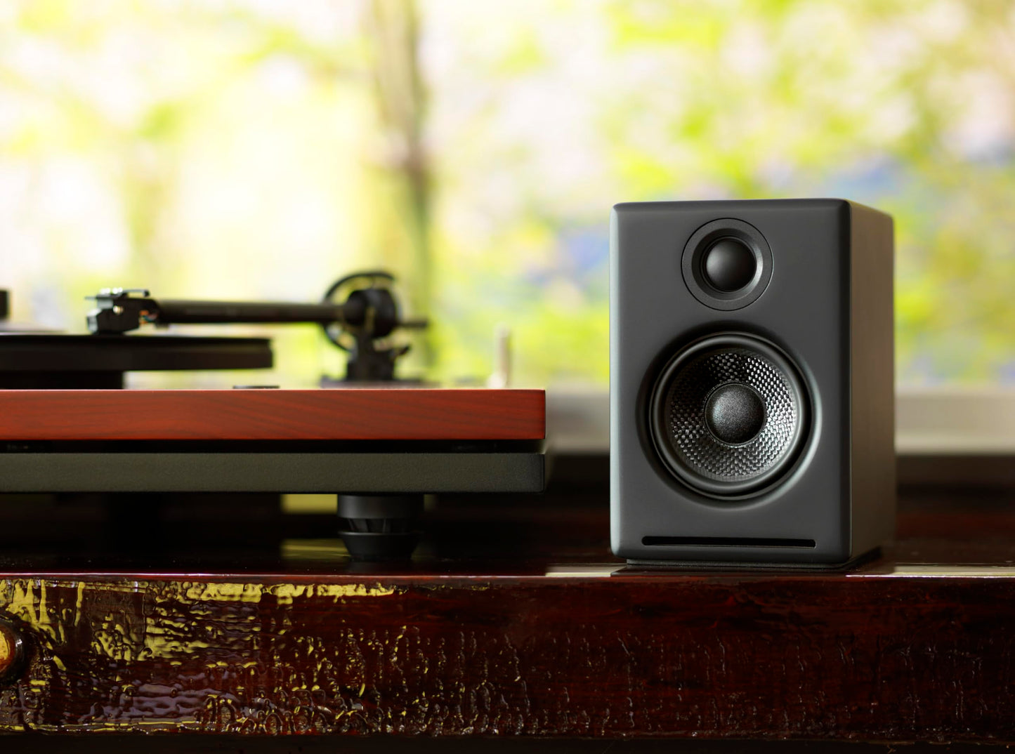 Audioengine A2+ — pair showing left and right speakers