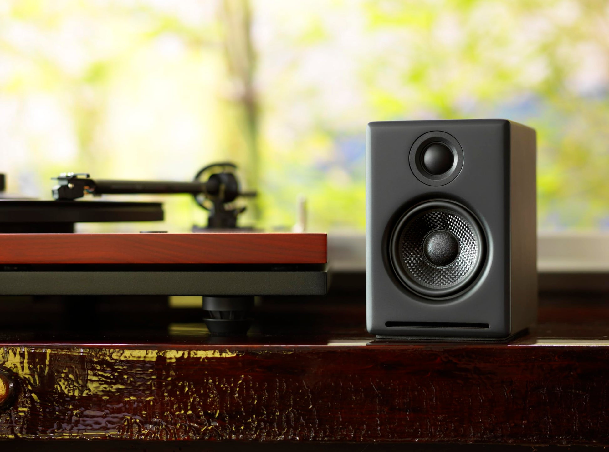 Audioengine A2+ — pair showing left and right speakers