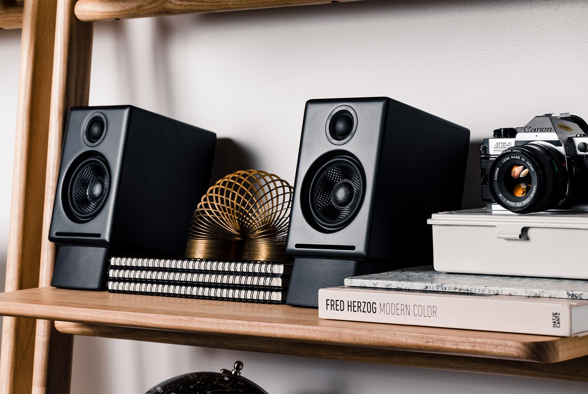Audioengine A2+ — full pair front view