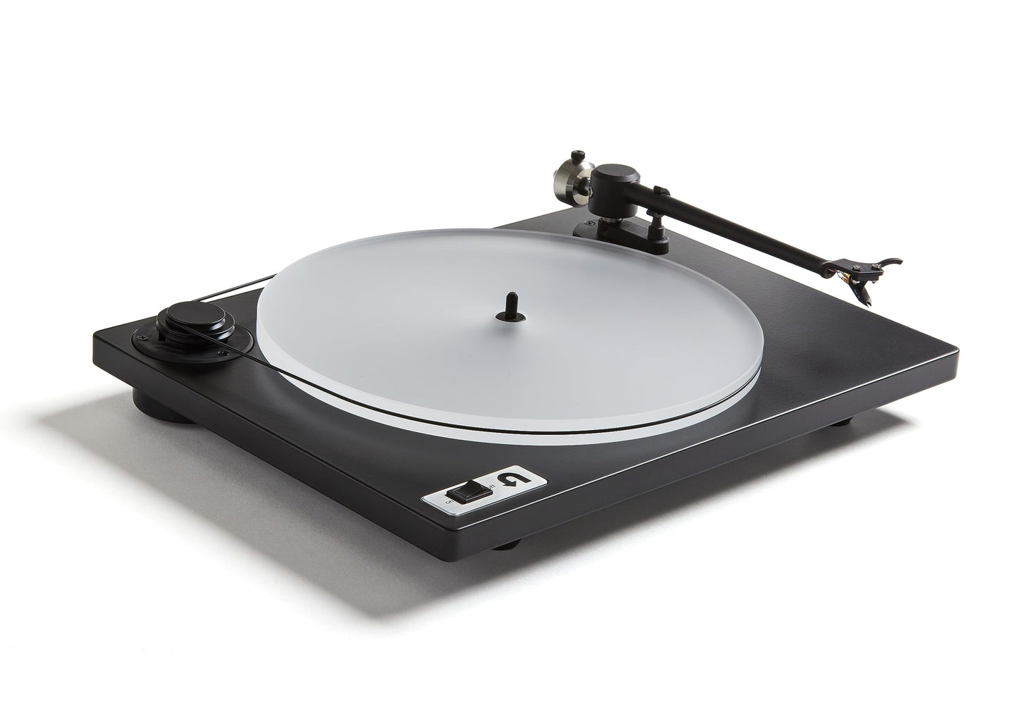 U-Turn Audio Orbit Plus belt-drive turntable — Ortofon 2M Red cartridge, walnut plinth