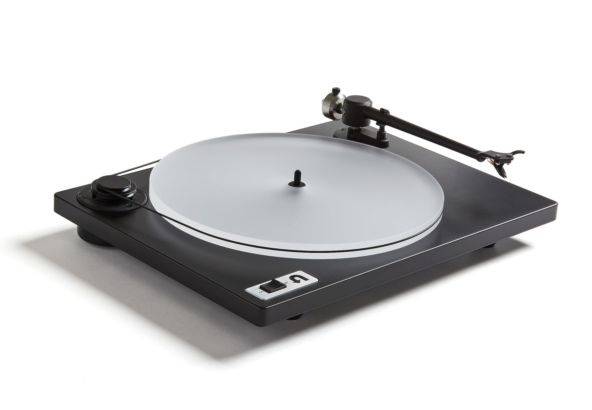 U-Turn Audio Orbit Plus belt-drive turntable — Ortofon 2M Red cartridge, walnut plinth