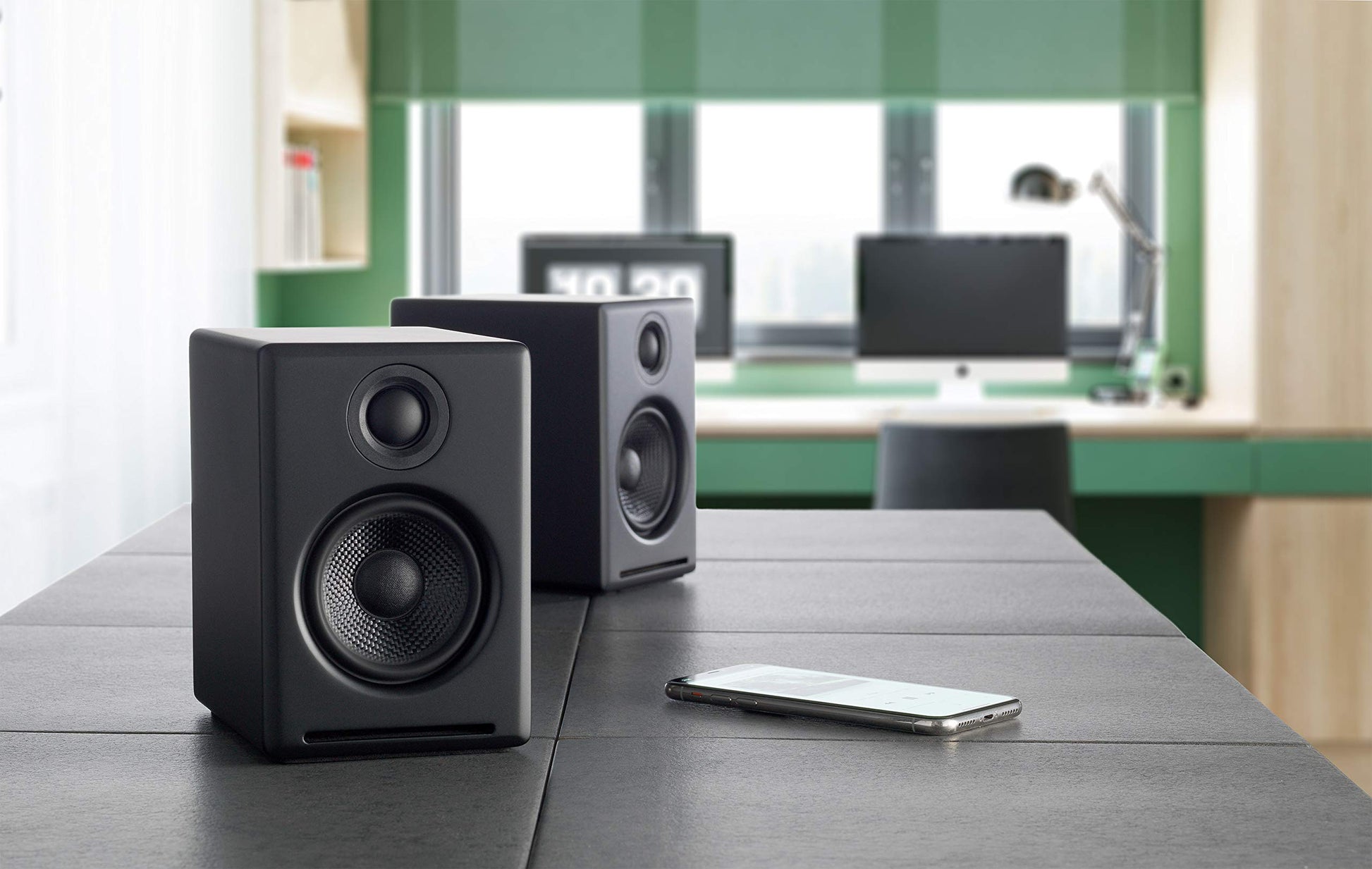 Audioengine A2+ — top view