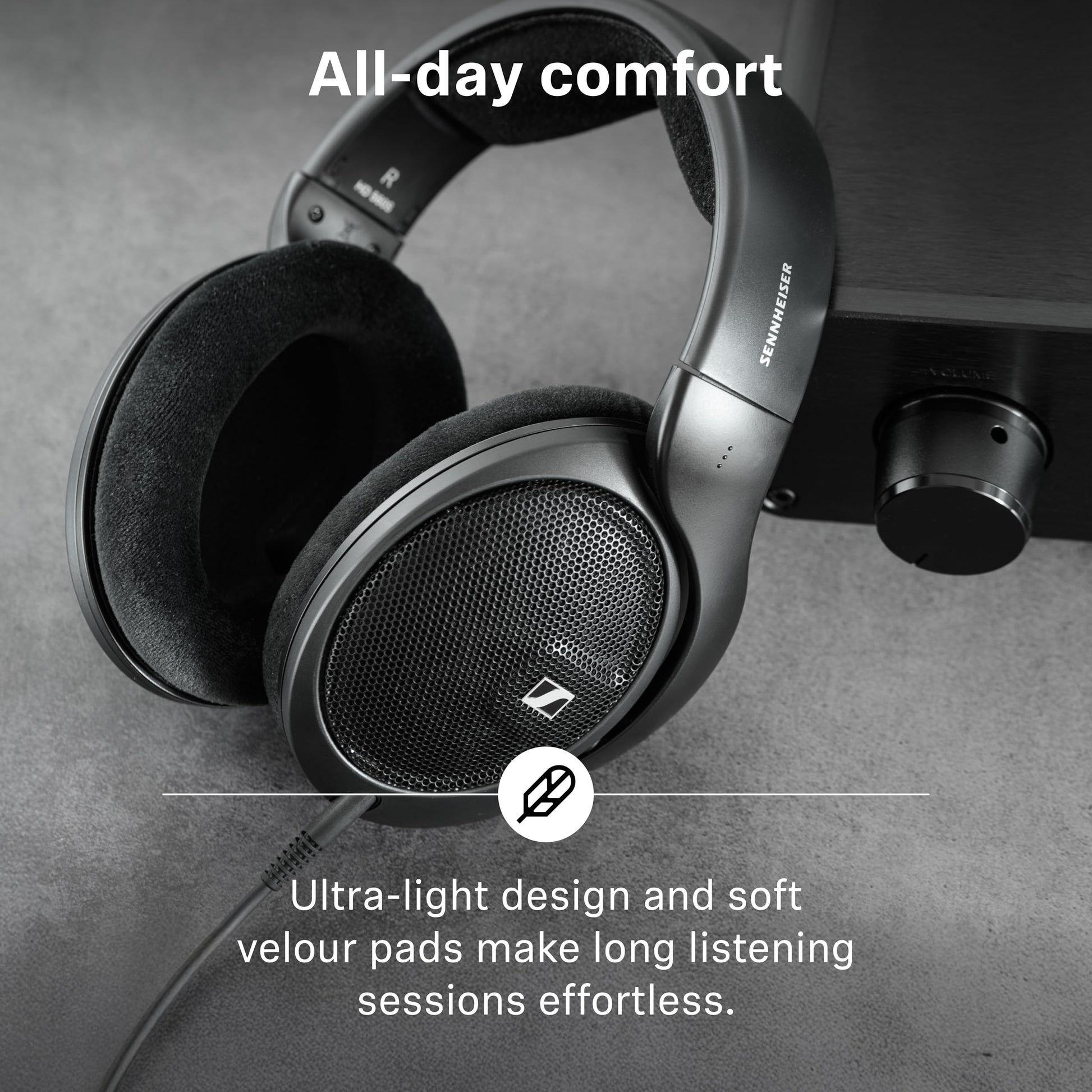 Sennheiser HD 560 S — top view