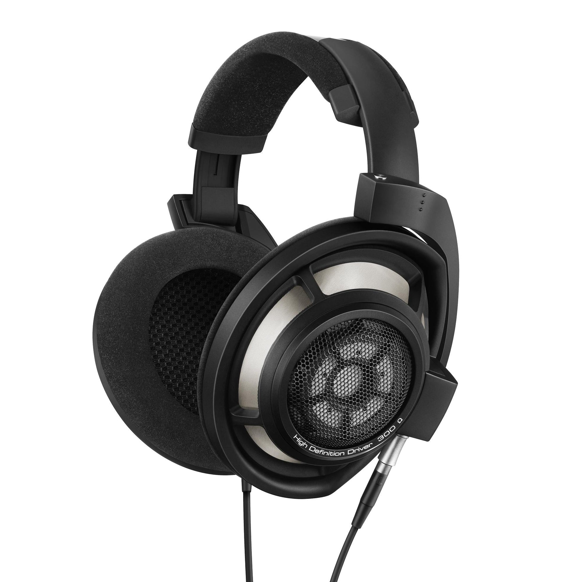Sennheiser HD 800 S open-back headphones — silver, 56mm ring radiator driver