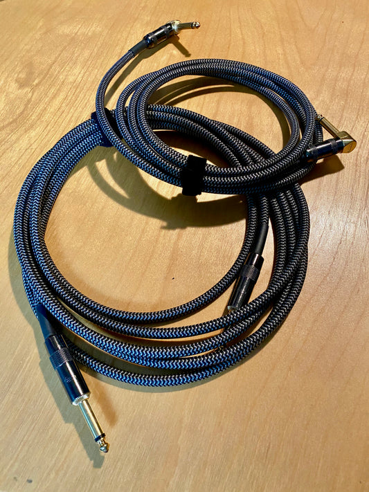 Custom headphone cable by Sonic Temple — braided, handwoven termination